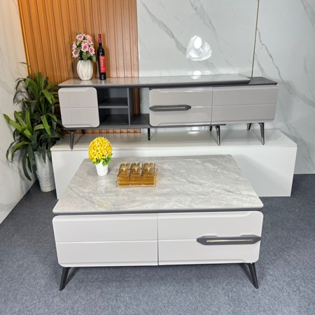 Bàn trà nhập khẩu KT 60cmx1m2